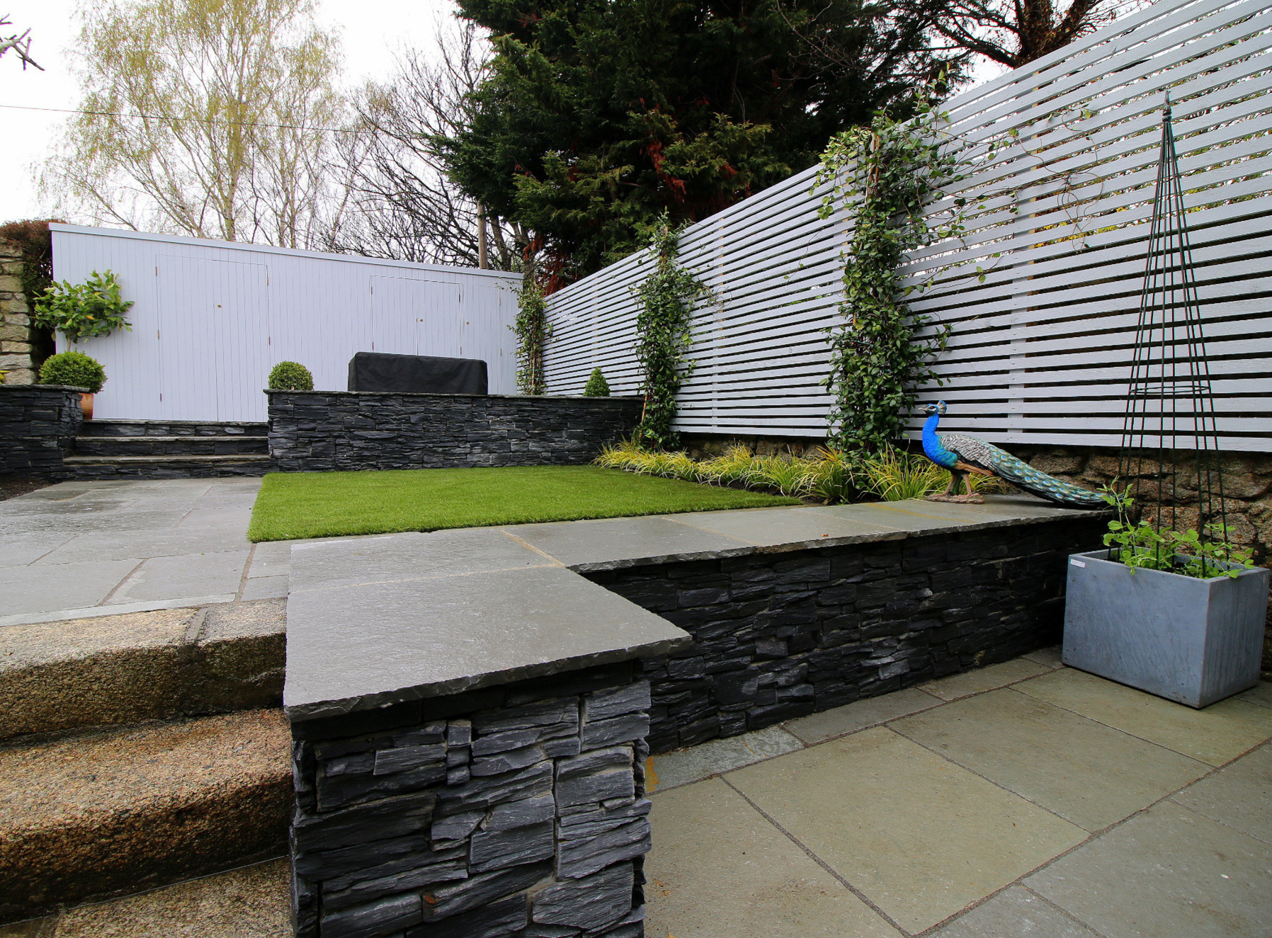 Terrace patio design & installation in Rathmines, Dublin 6 | Owen Chubb Landscaping for discerning Homeowners