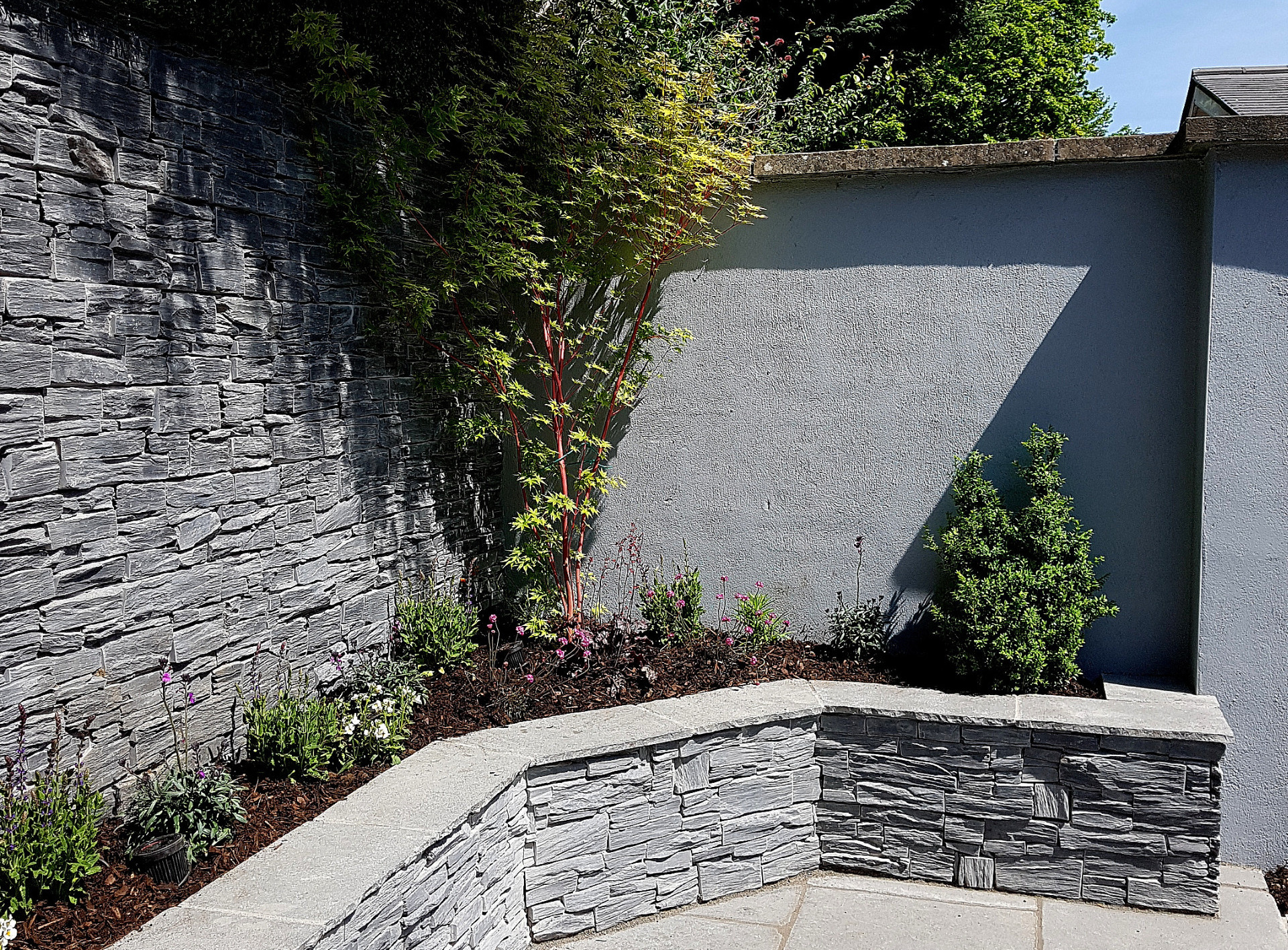 Natural Stone Cladding - a cost effective alternative for a natural stone wall finish