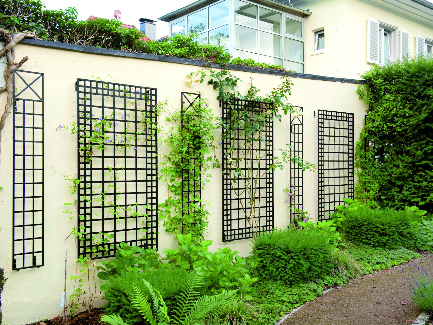 Classic Garden Elements Poundbury Wall Trellis 200cm H x 100cm W. Supply & Installation services nationwide. Tel 087-2306 128