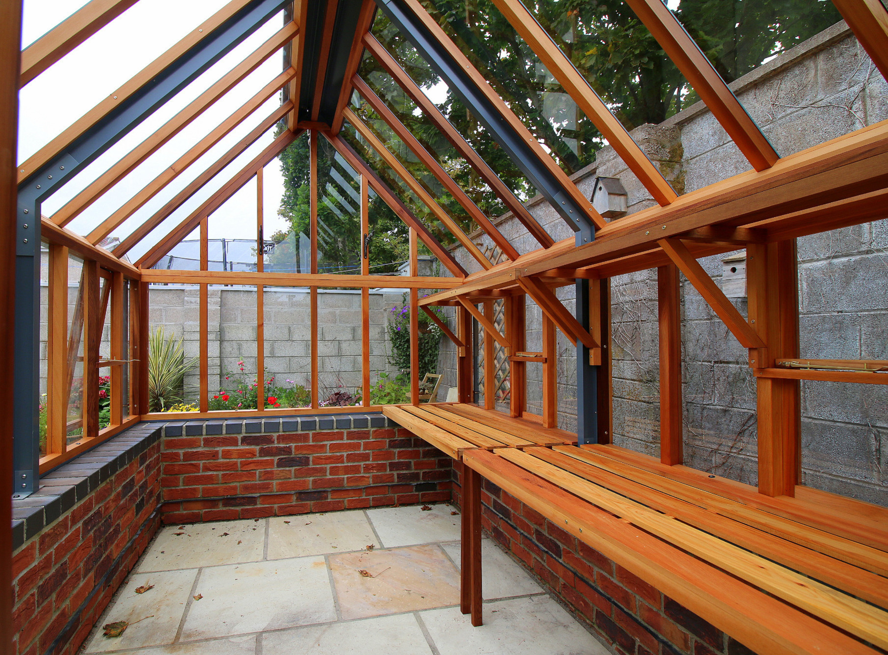Traditional Victorian Timber Greenhouses supplied + fitted in Ireland