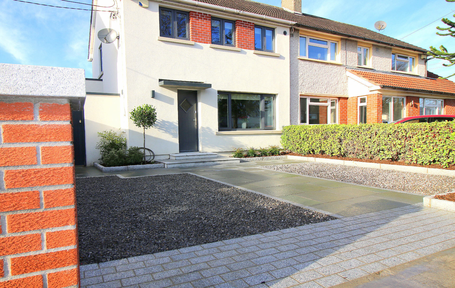 Distinctive Driveways Designed & installed in Dublin| Owen Chubb Garden Design, Tel 087-2306 128