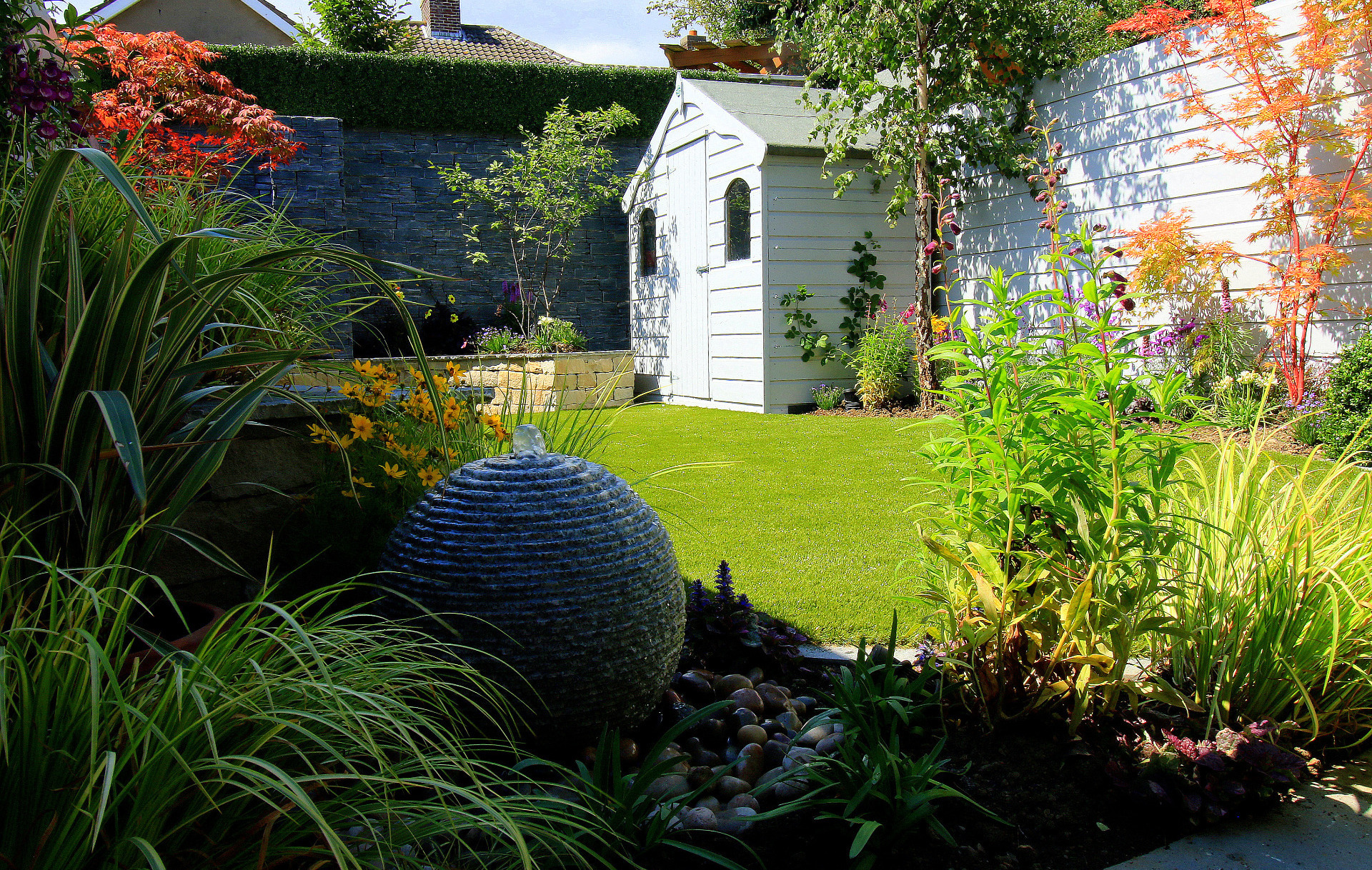 Stunning family garden design with beautiful and durable elements | Garden Design Drumcondra