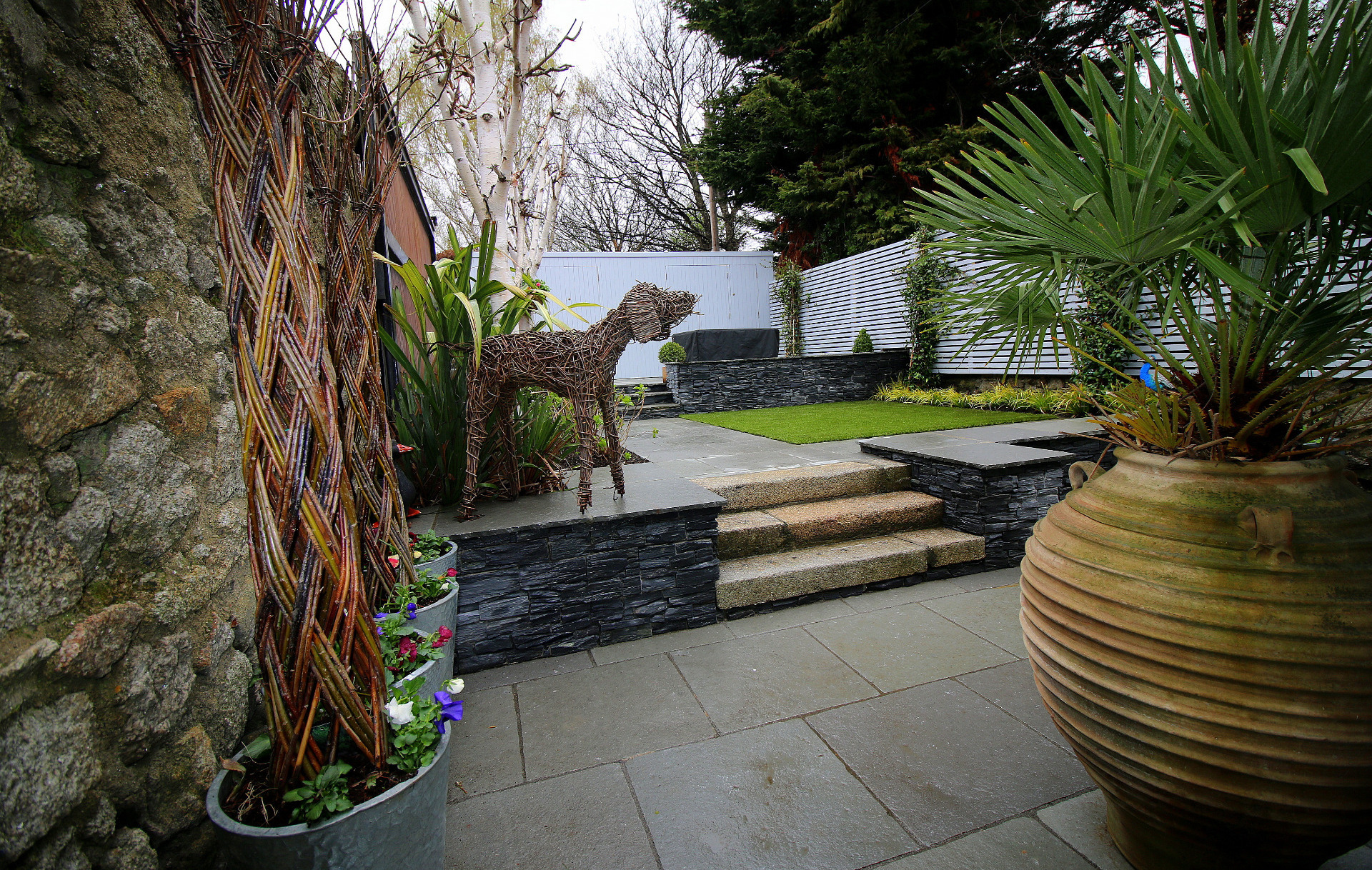 Making small beautiful | Stunning garden design with beautiful and durable elements | Garden Design Dublin