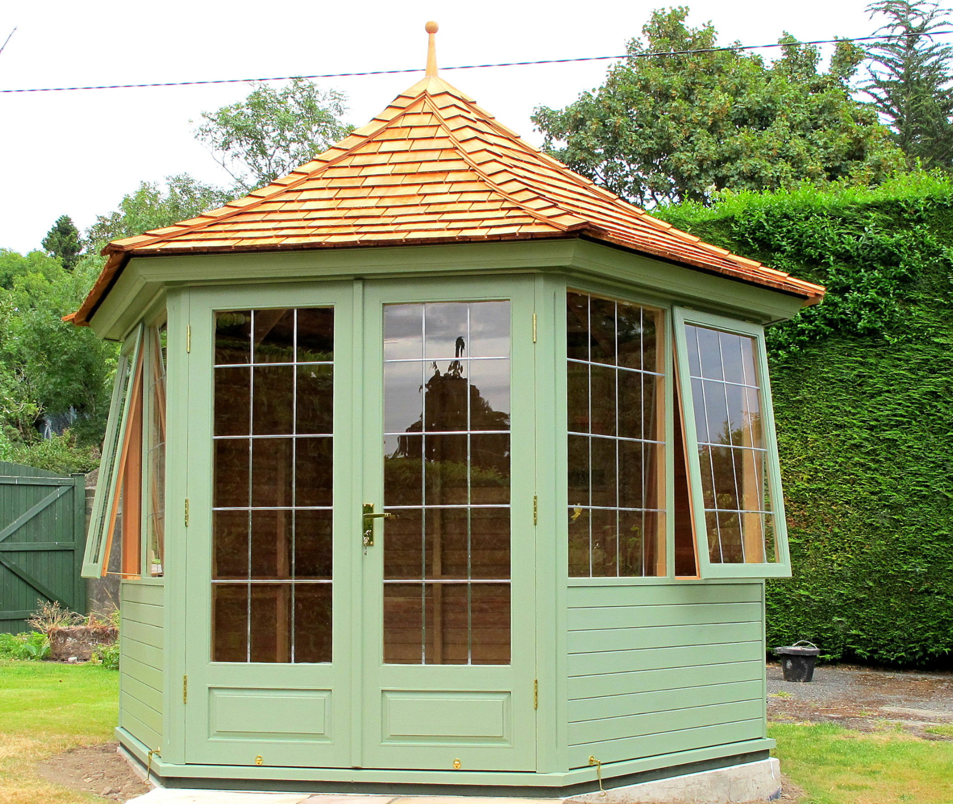 Western Red Cedar Summerhouses with optional painted finish Ireland