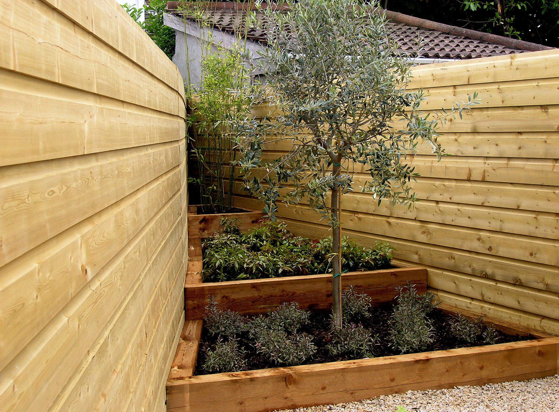 Raised Planter Beds in Pine Sleepers | easy, affordable and effective garden elements | Owen Chubb, 087-2306128