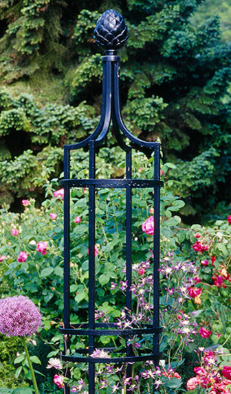 Stunning classic garden obelisk | In stock Owen Chubb GardenStudio | Dublin, Tel 087-2306128