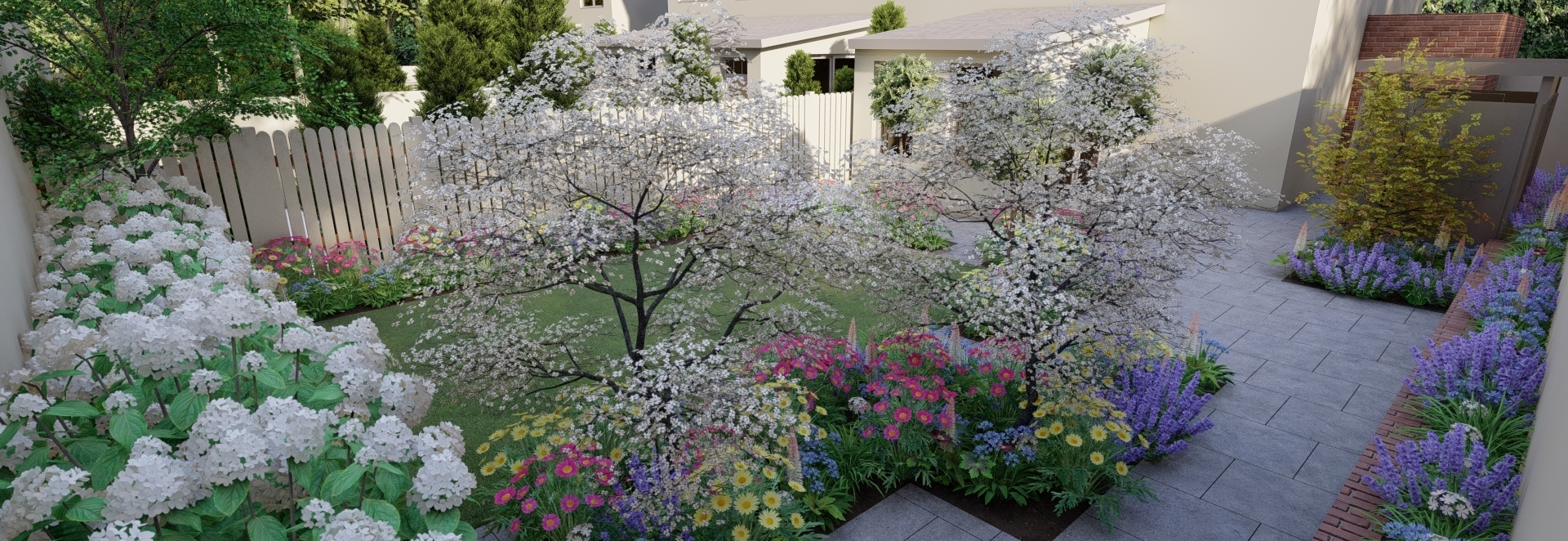 Garden Design Churchtown | 3D Design Visuals for Family Garden in Dublin 14