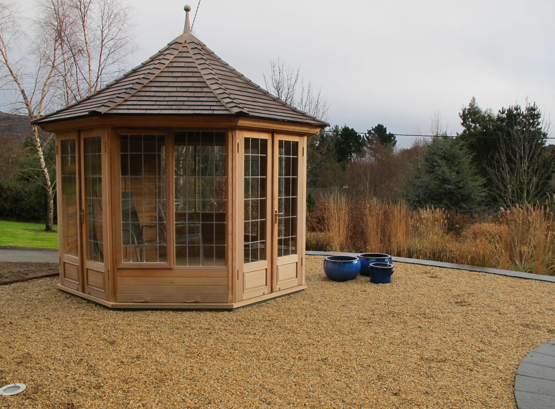 Cedar Garden Summerhouse installation | Rocky Valley, Co Wicklow | Owen Chubb