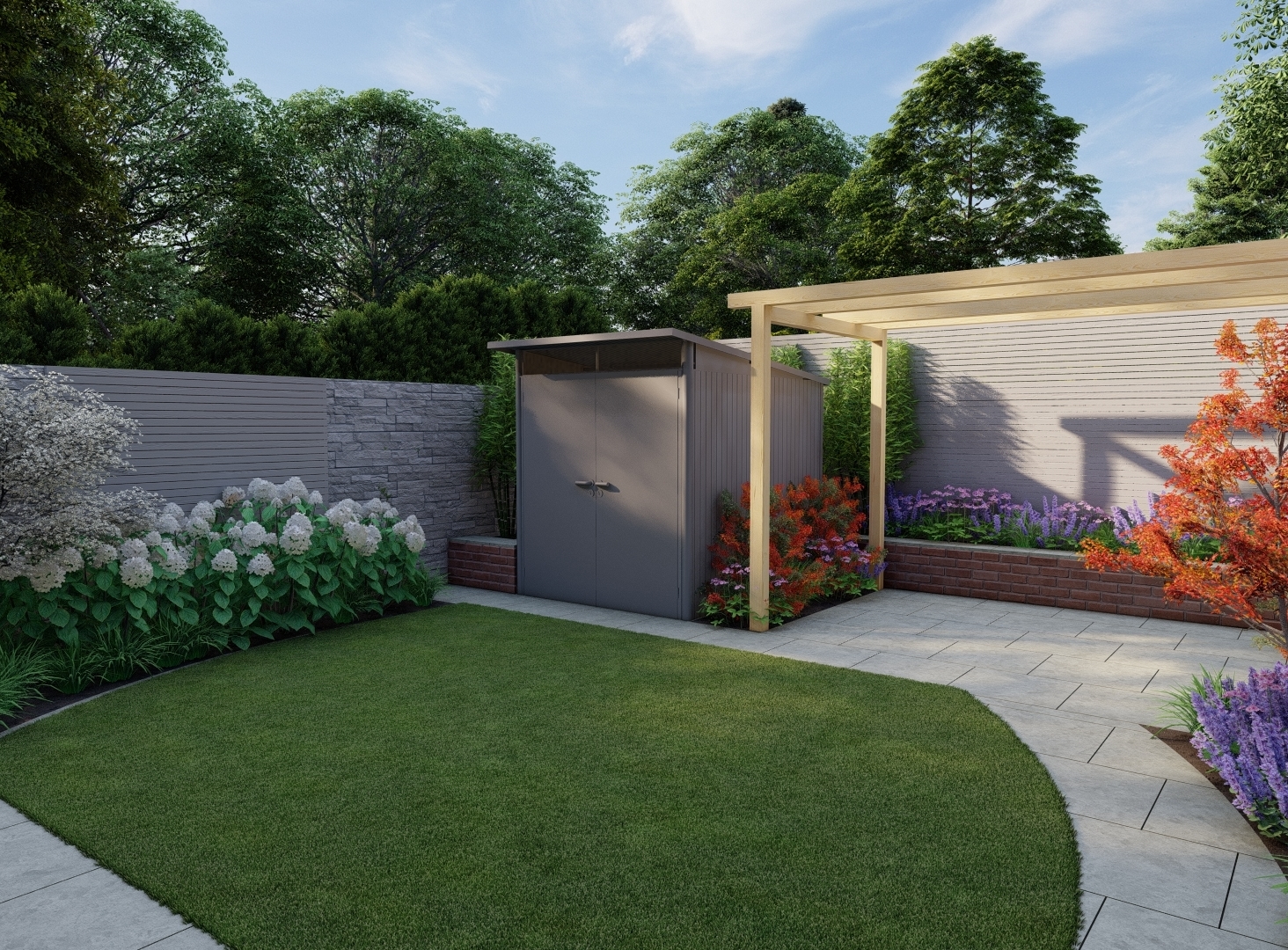 Garden Design for Family Garden in Ashbourne | Owen Chubb Garden Landscapers, Tel 087-2306 128