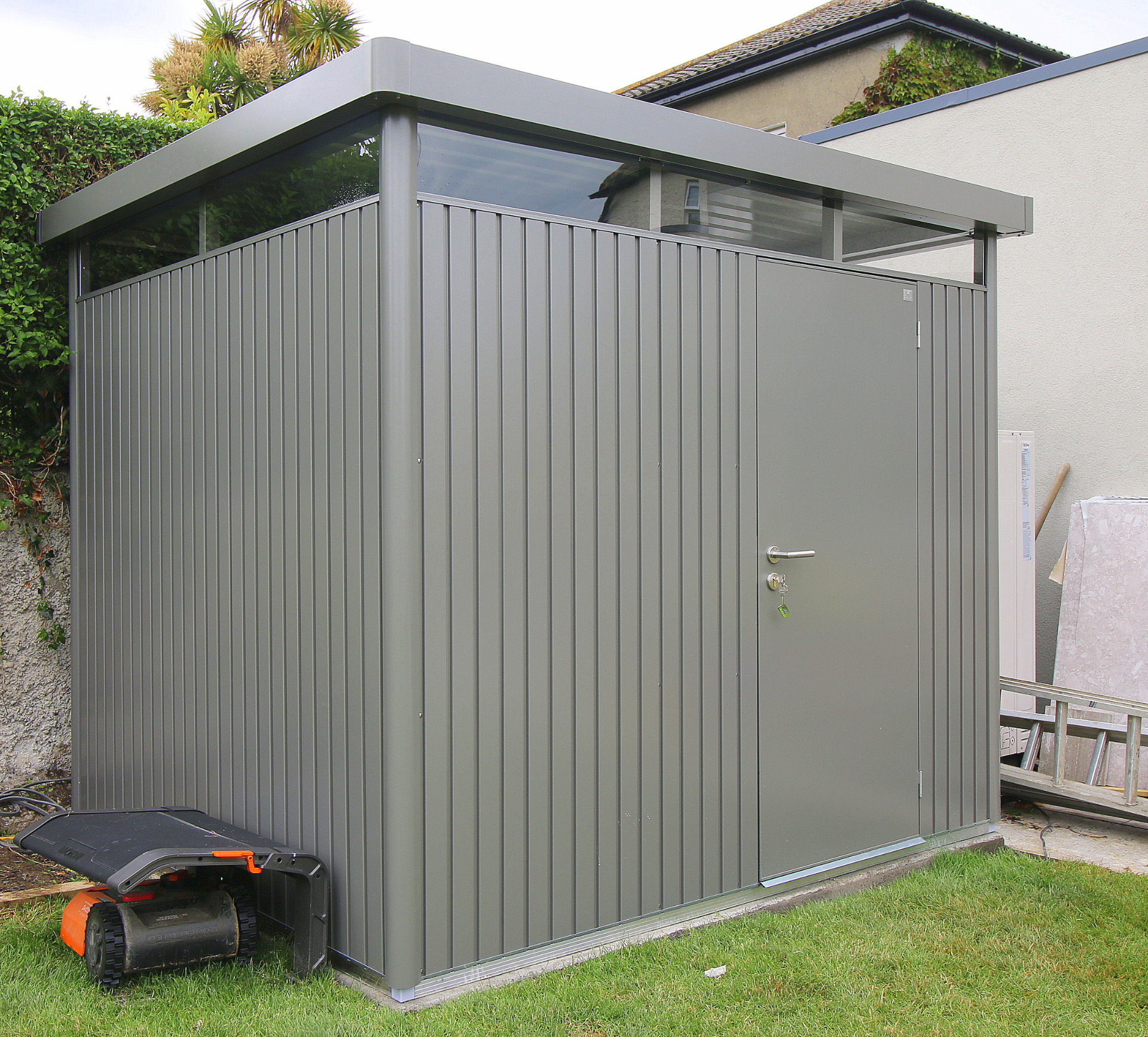 Biohort HighLine Steel Garden Sheds | The stylish & secure way to store your garden items