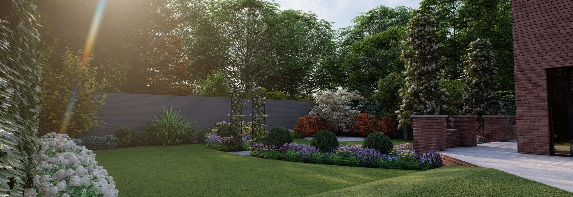 Family Garden Design Blackrock Co Dublin | Owen Chubb Garden Landscapers