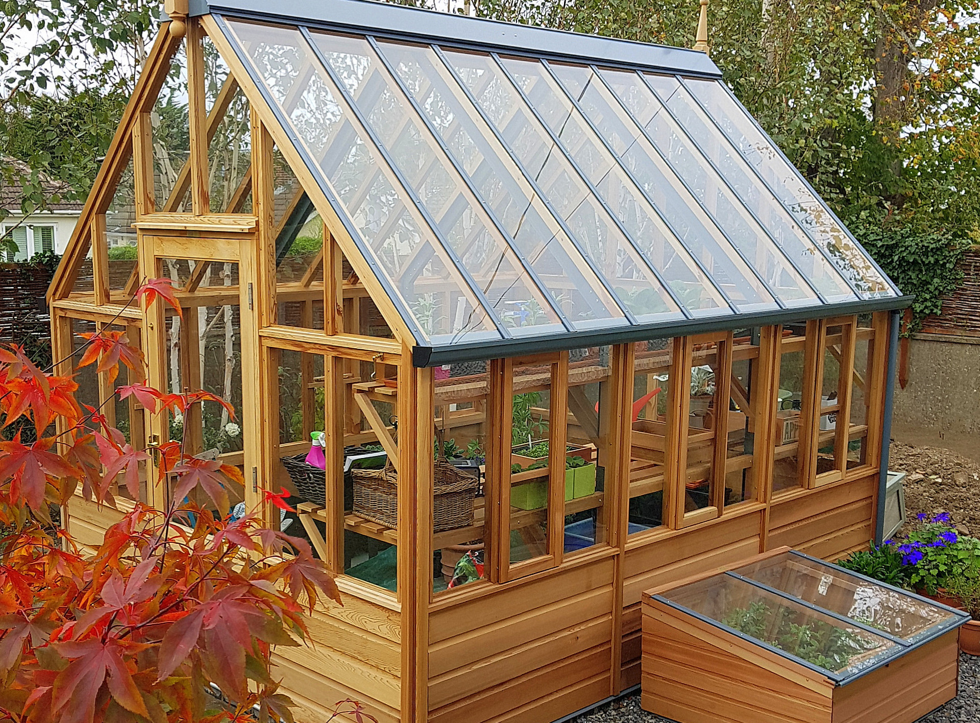 RHS Wisley Greenhouse & Coldframes installation in Mount Merrion, Co Dublin