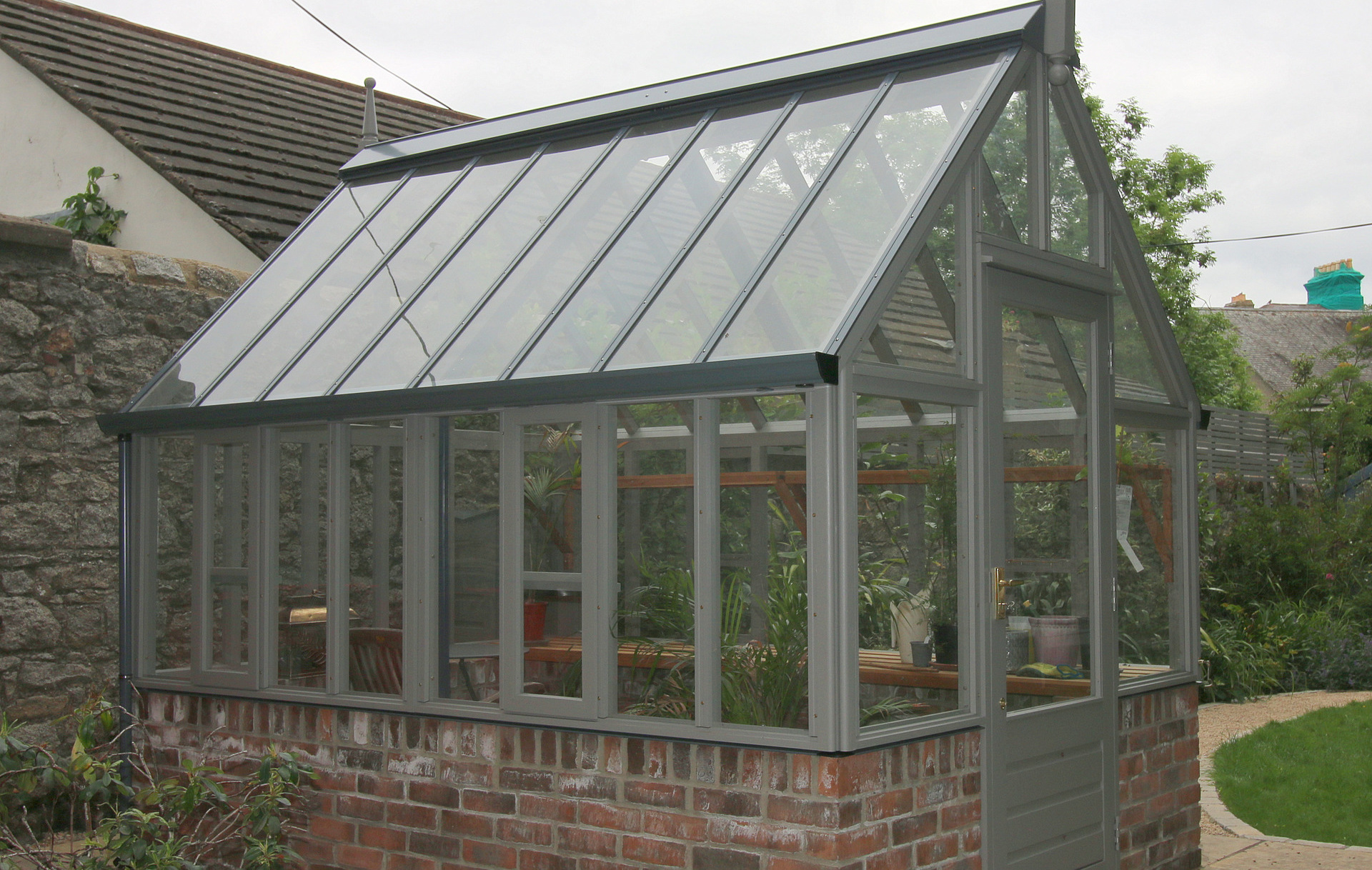RHS Hyde Hall Victorian Timber Greenhouse  installation in Dublin 6 |  Full Supply + Installation services available nationwide