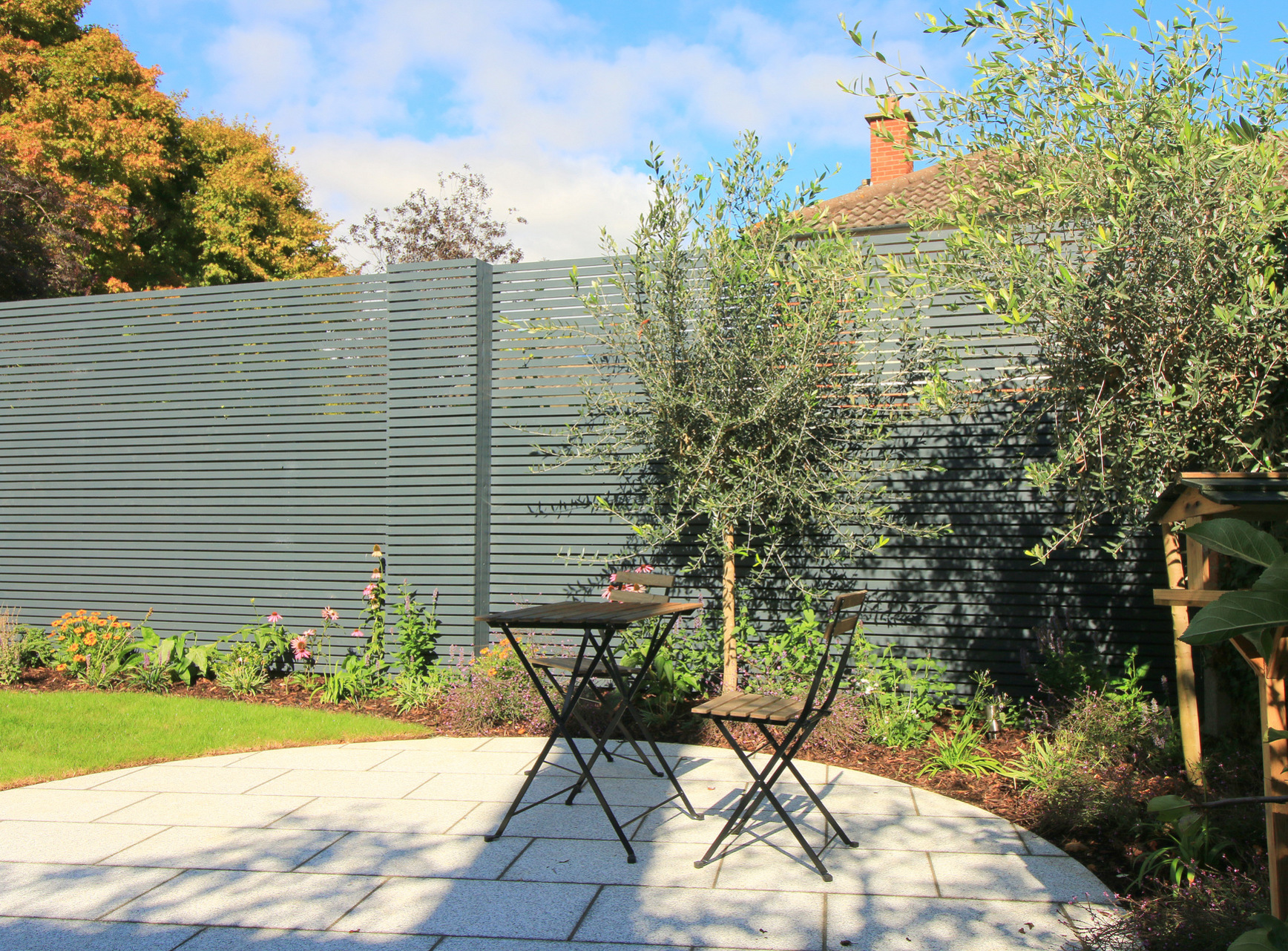 Horizontal Slatted Fence Design & Installation in Blackrock, Co Dublin | Contemporary Horizontal Slat Fencing | Custom made = Better made