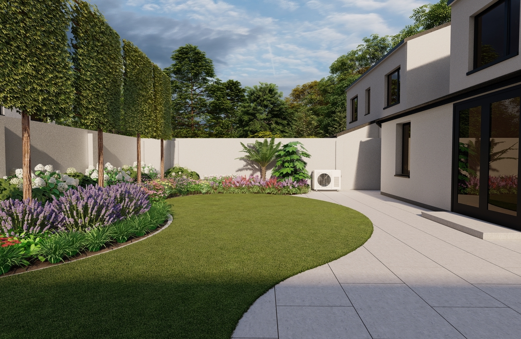 Design Visuals for a Family Garden in Malahide, Co Dublin