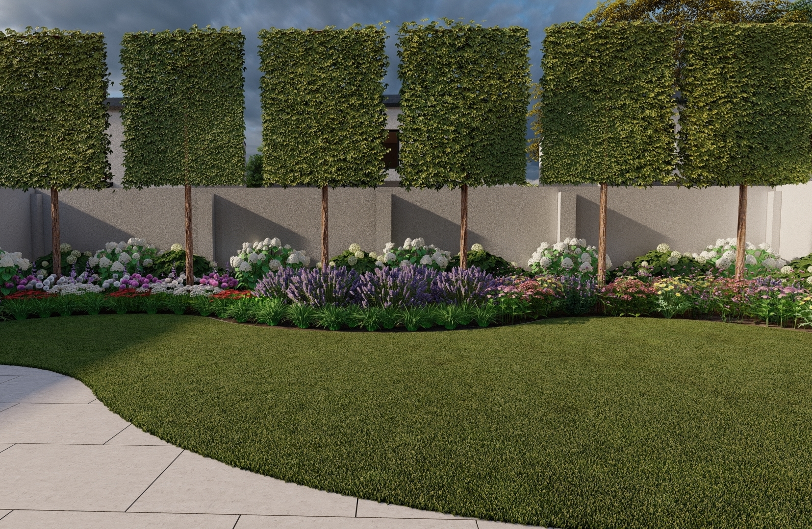 Design Visuals for a Family Garden in Malahide, Co Dublin