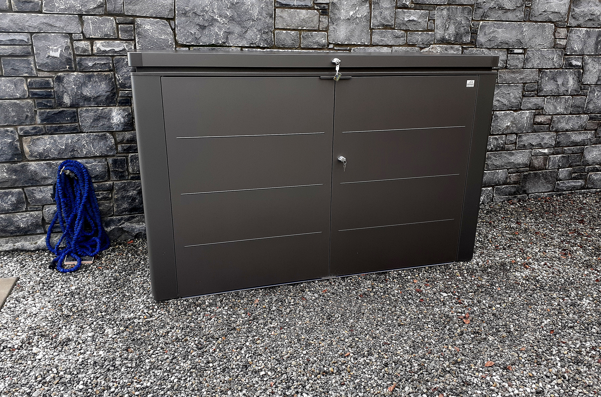 Premium quality, secure & rain proof Bike Storage - Biohort HighBoard 200  | supplied + fitted in Skerries, Co Dublin.