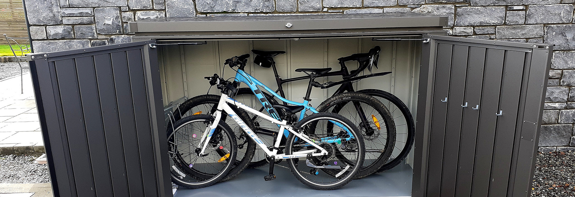 Premium quality Bike Storage - Biohort HighBoard 200  | supplied + fitted in Skerries, Co Dublin.