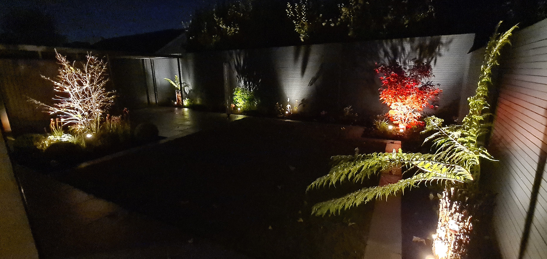 Outdoor LED Garden Lighting in Clontarf, Dublin, Ireland