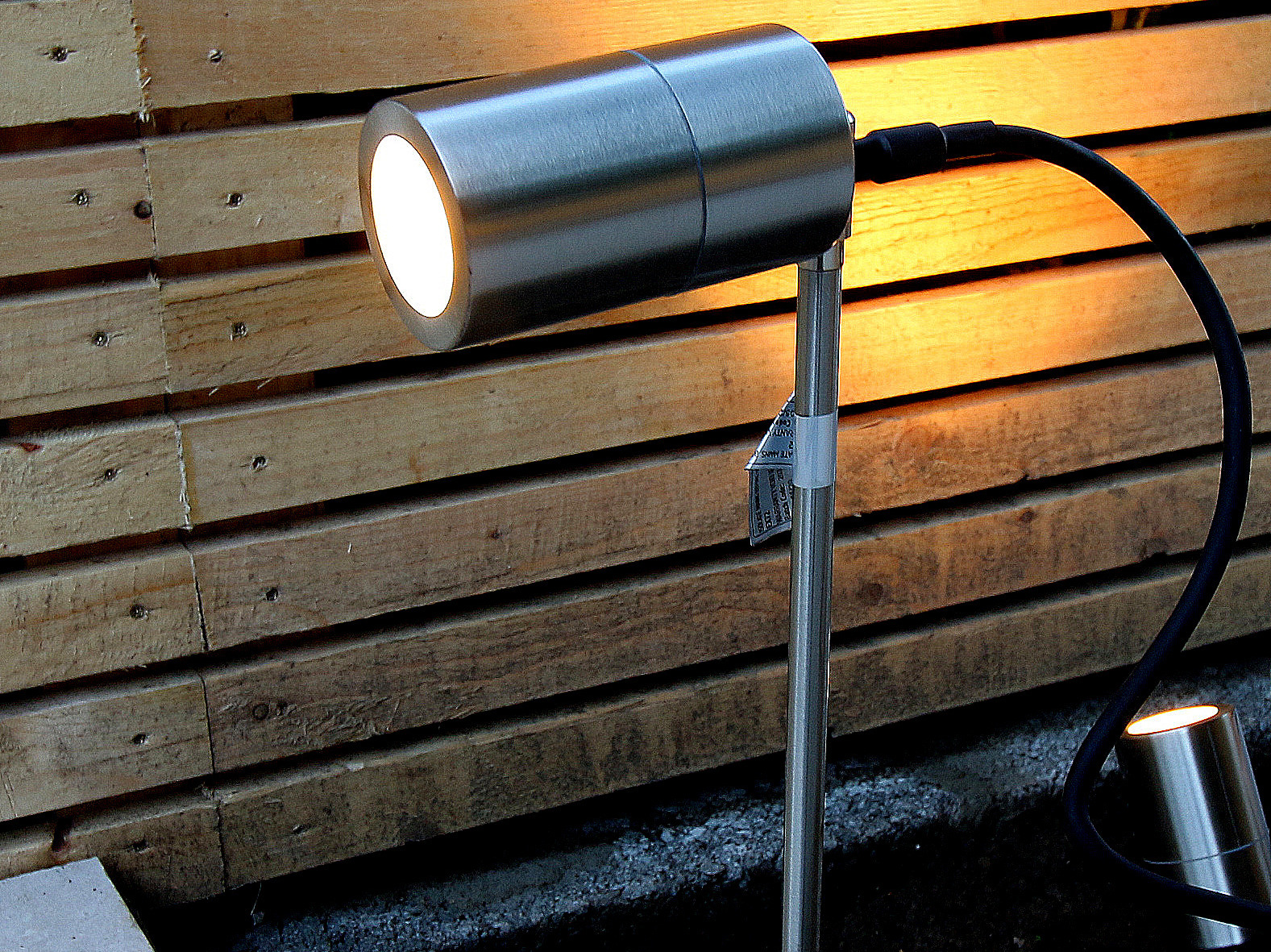 Stainless Steel (Short & Tall Spike) Outdoor LED Garden Lighting  | Prices from € 55.00 in stock  | Owen Chubb 087-2306 128