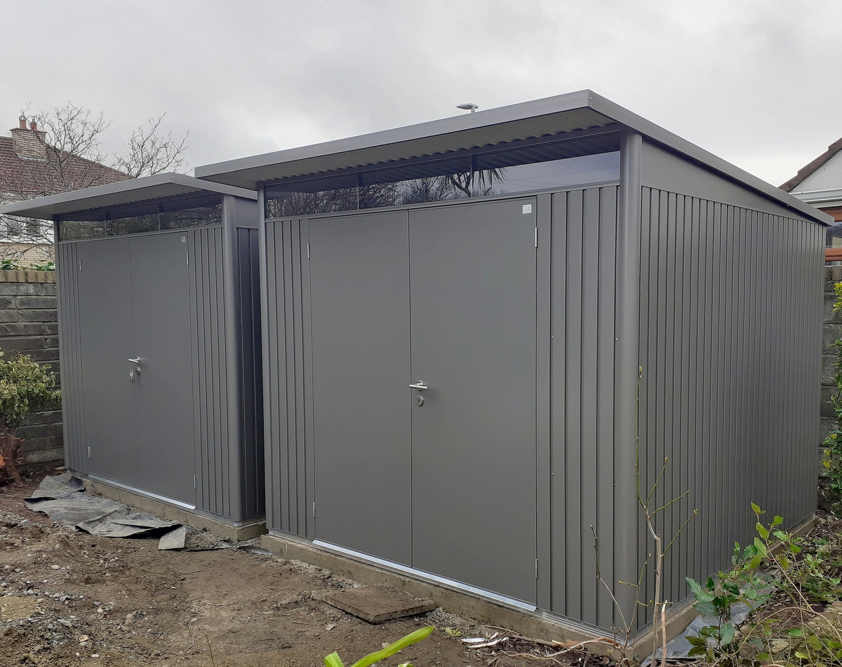 Biohort AvantGarde A7 Garden Sheds - exceptional quality, blending functionality, durability and sleek design  |  Supplied + Fitted in Knocklyon, Dublin 16 by Owen Chubb Landscapers - Ireland's premier Biohort Supplier & Installer.