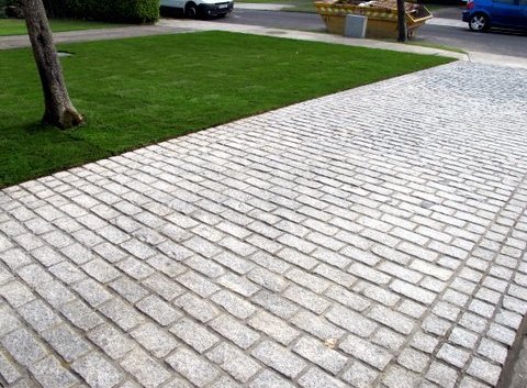 Exceptional Driveway Construction in Stillorgan |  Granite Setts Driveway Design