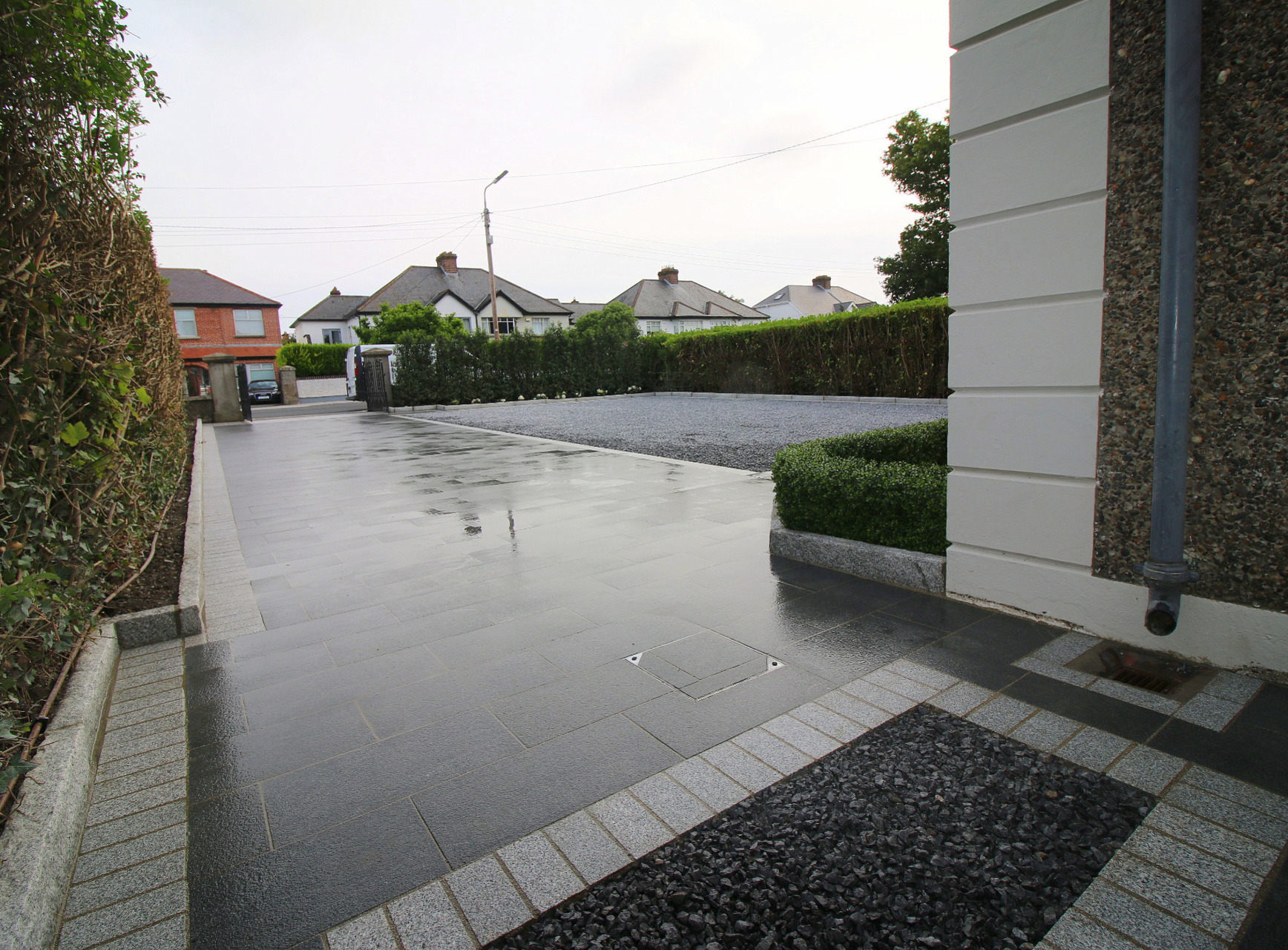 Granite Driveway installation in Terenure, Dublin 6W | Owen Chubb, Tel 087-2306128