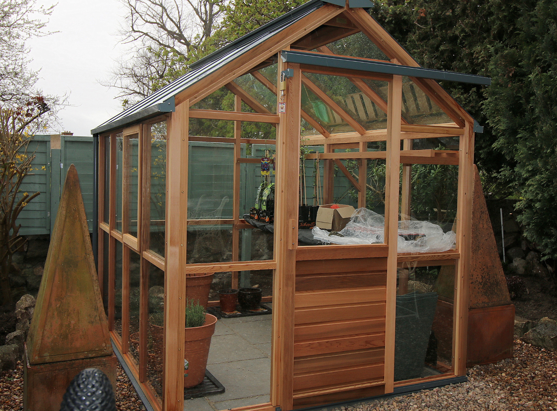 Gabriel Ash Classic Six Greenhouse in Dundrum, Dublin 18 | the only timber greenhouses endorsed by the RHS | Owen Chubb  087-2306128