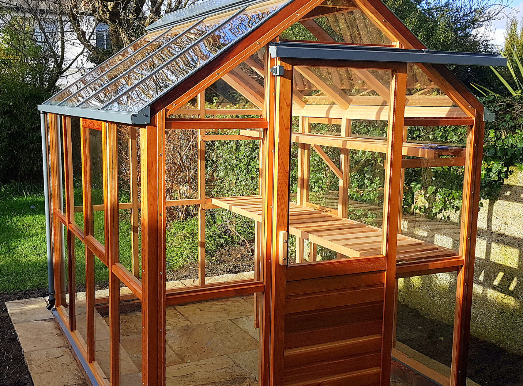 Gabriel Ash Classic Six Greenhouse in Terenure, Dublin 6W | the only timber greenhouses endorsed by the RHS | Owen Chubb  087-2306128