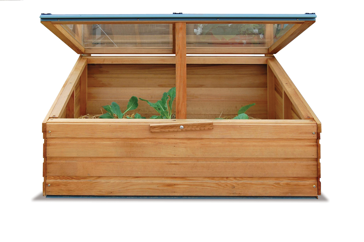 Classic Cedar Timber Baby Grand Coldframe | Available from Owen Chubb GardenStudio, Dublin. Tel 087-2306 128ose arch smothered with a beautiful climbing rose display