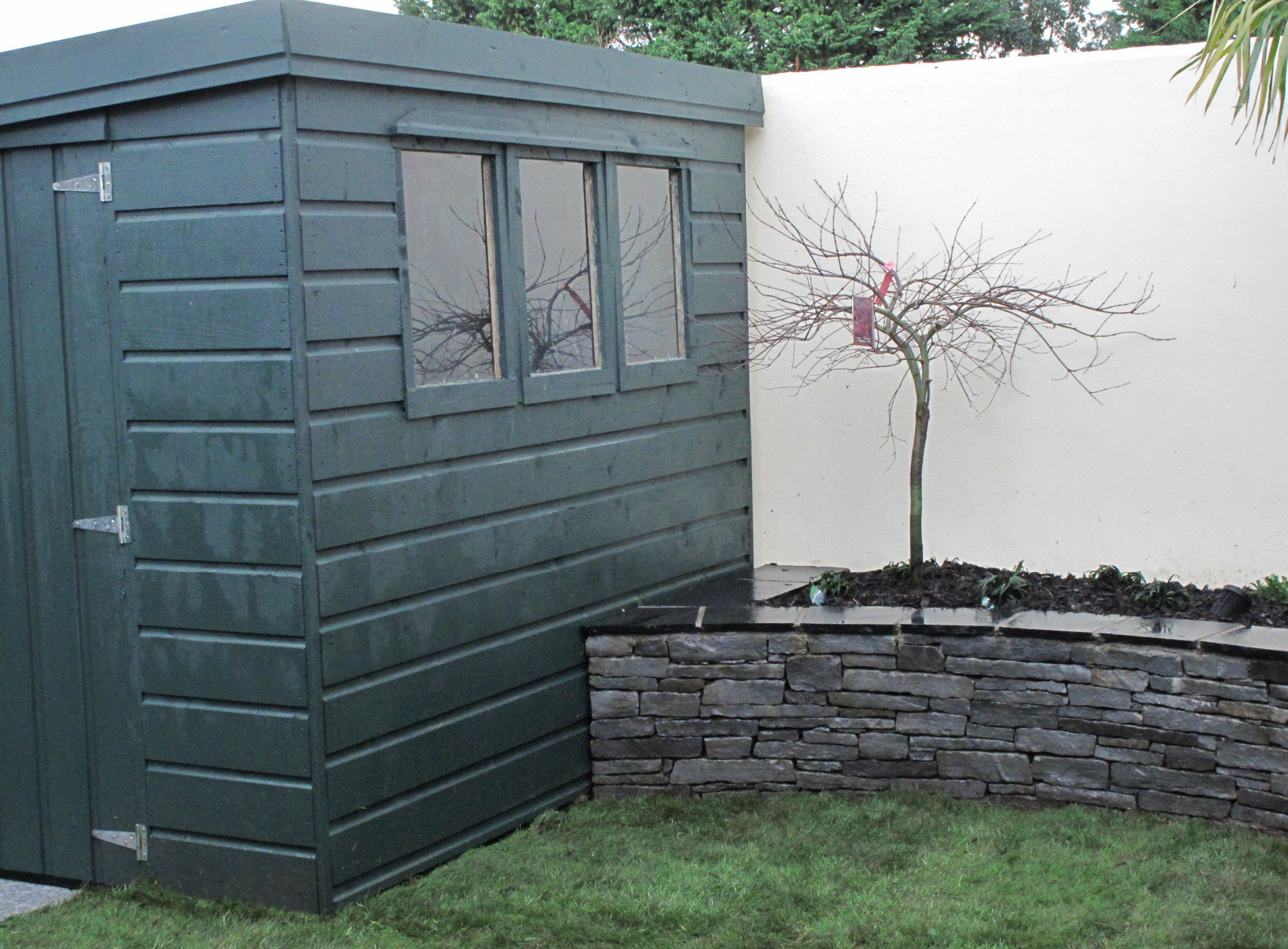 Bespoke Garden Storage Unit | Owen Chubb Landscapers | Dublin 15
