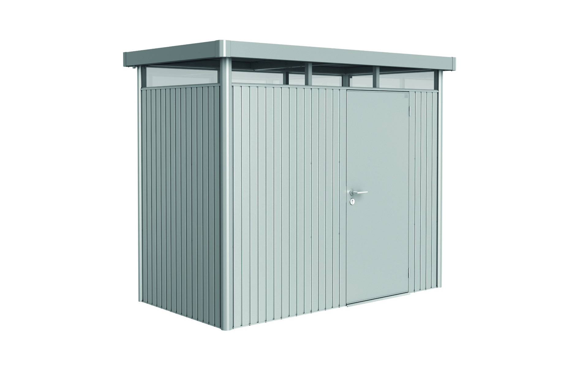 The best offers on Biohort Steel Sheds & Storage Solutions, supplied & fitted - Owen Chubb 087-2306 128en Shed single door in metallic silver