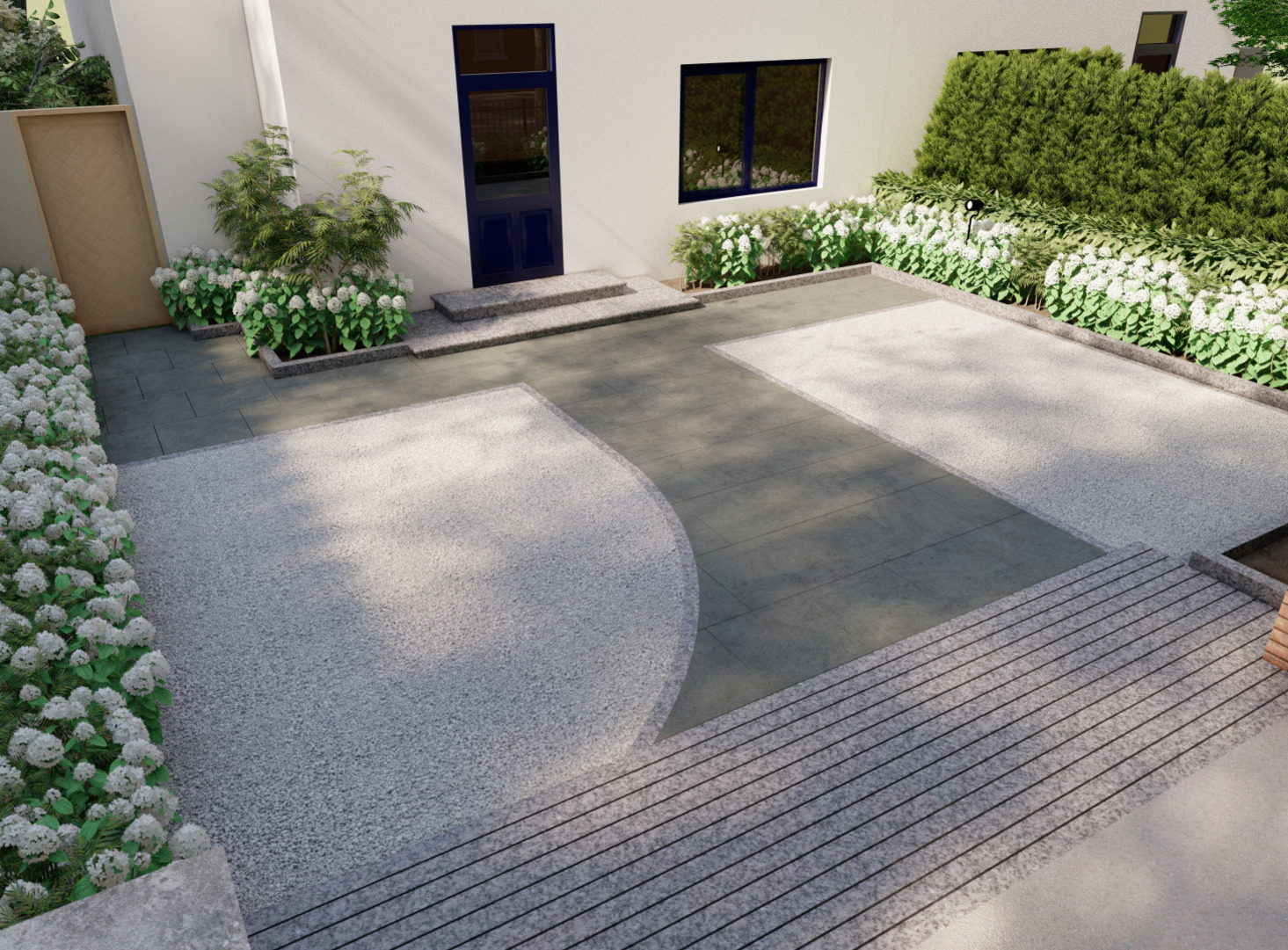Driveway Design Terenure Dublin 6W | Owen Chubb Garden Design